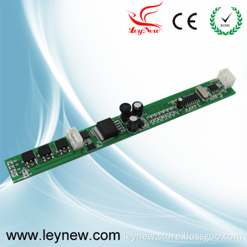 Small Size, LED Strip DMX Module (LN-CON-DMXBAR-3CH-LV)